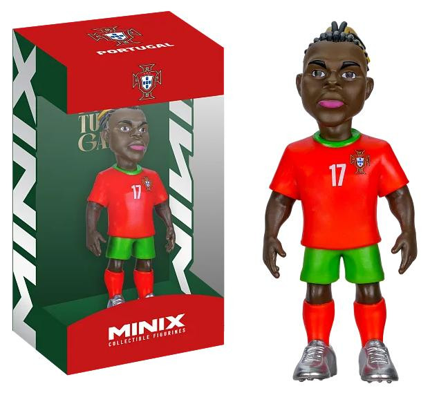 Asmodee MINIX Voetbal Wereldbeker Portugal Rafael Leao