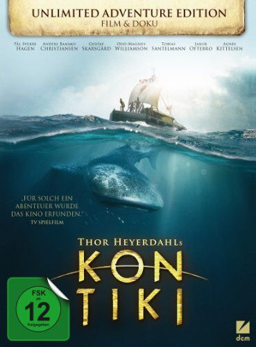 Espen Sandberg - Kon-Tiki (Unlimited Adventure Edition, Film & Doku, 2 Discs) [Special Edition] - Preis vom 08.10.2026 07:26:42 h