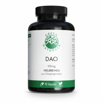Heilpflanzenwohl GmbH GREEN NATURALS DAO 100mg veg.zum Histaminabbau Kps 37 g 19366206