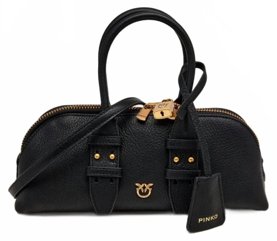 PINKO 105334 A2JC BOWLING BAG HORIZONTAL Schwarz