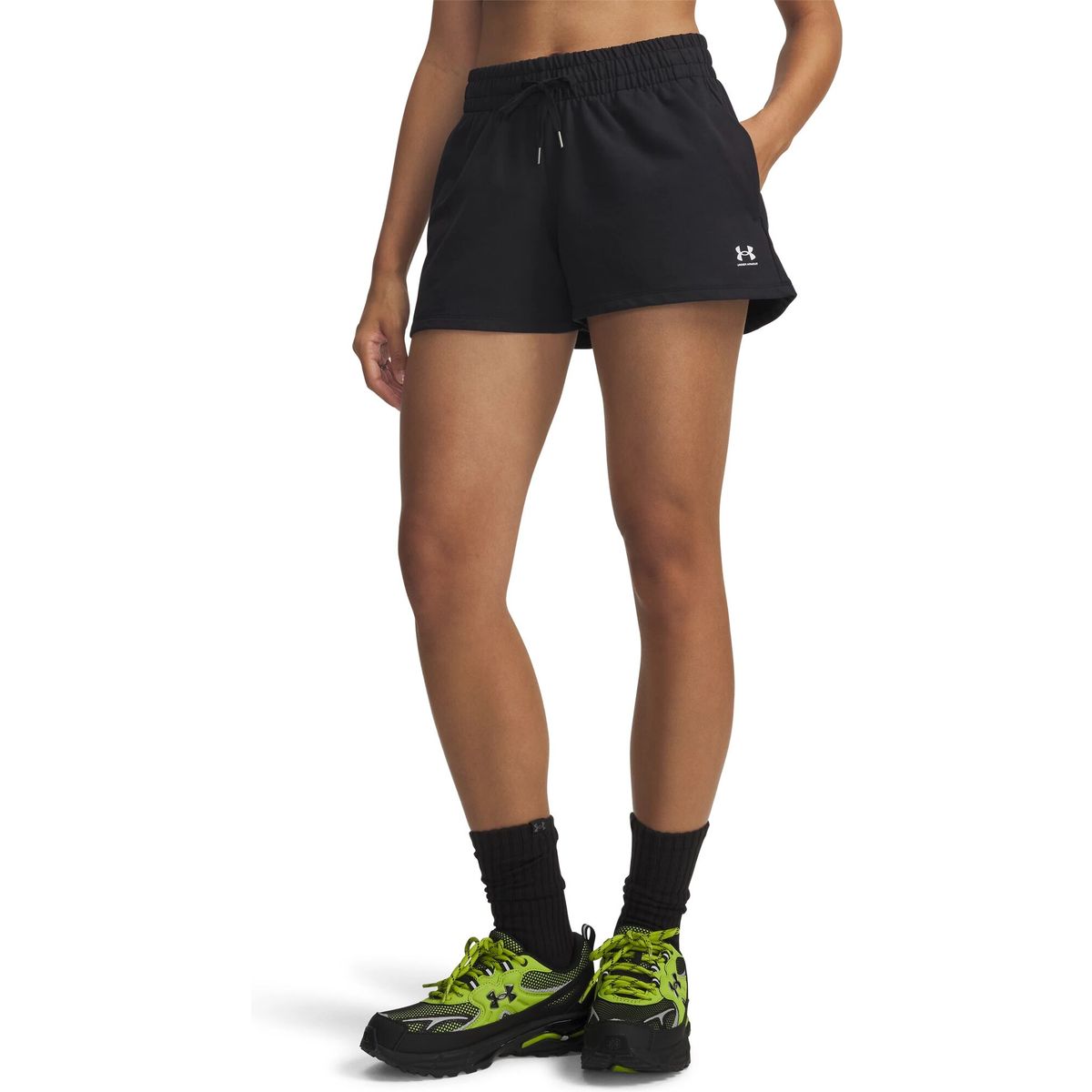 Under Armour Sport Terry Short black white (001) L 6011022-001-LG