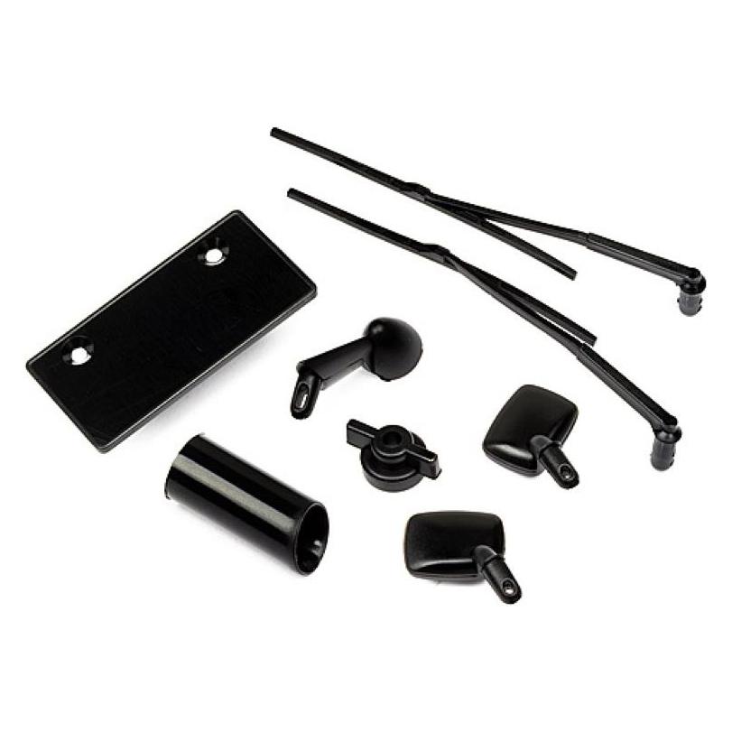 HPI Karosserie-zubehör-set (schwarz- Cup Racer) (85529)