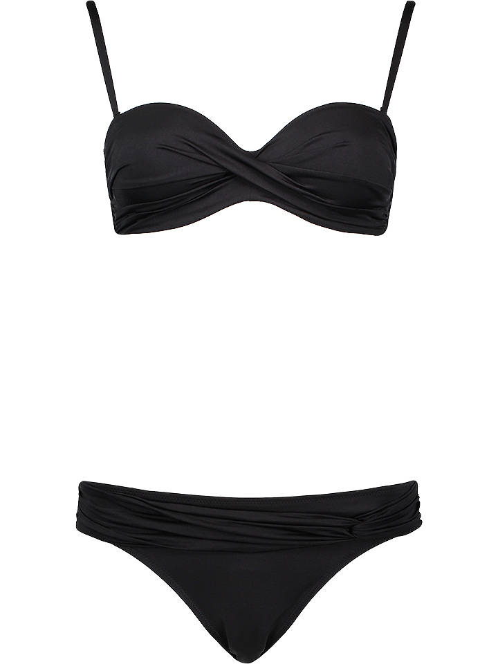 LASCANA Bikini in Schwarz - 34C-Cup