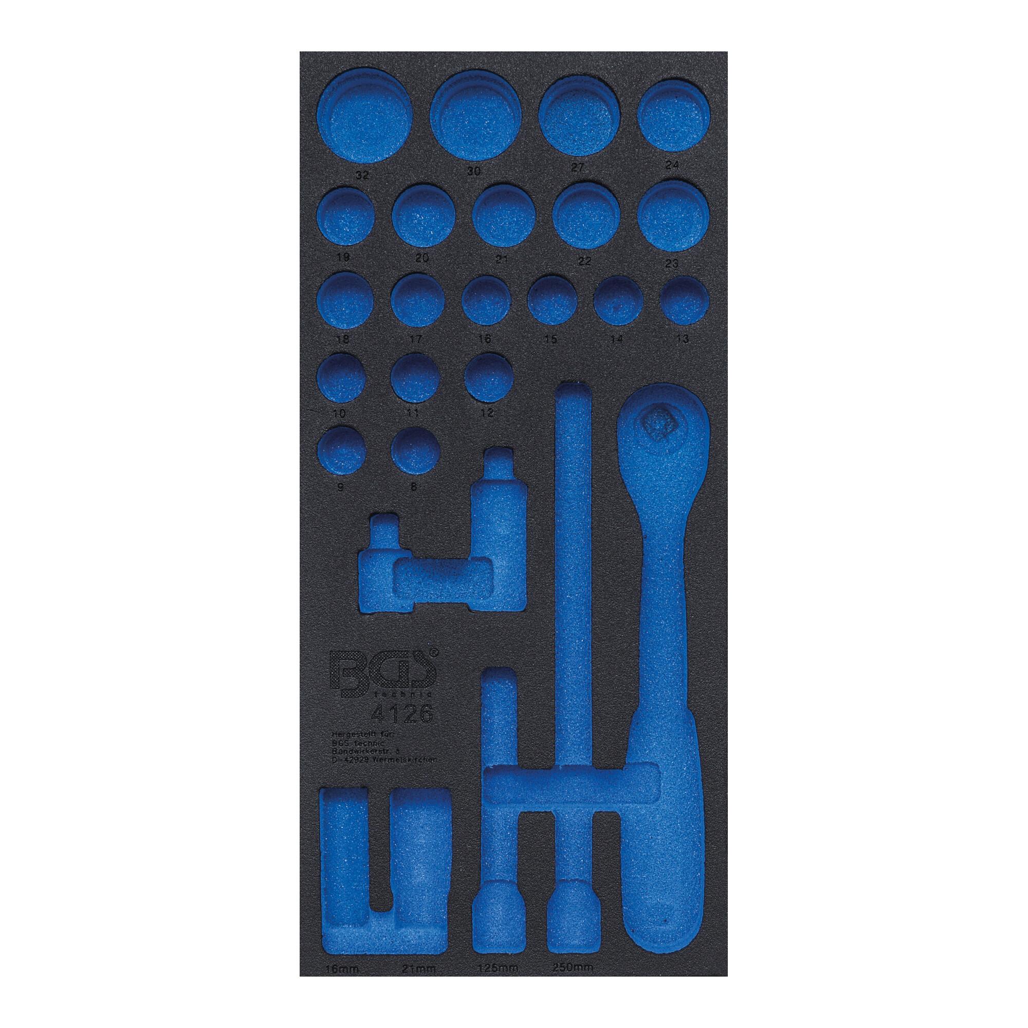 BGS Werkstattwageneinlage 1/3 4126-1, leer, für Art. 4126 ; BGS technic)