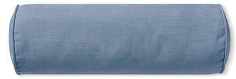 Sunbrella Welted Outdoor Bolster Pillow - Ocean - Grandin Road