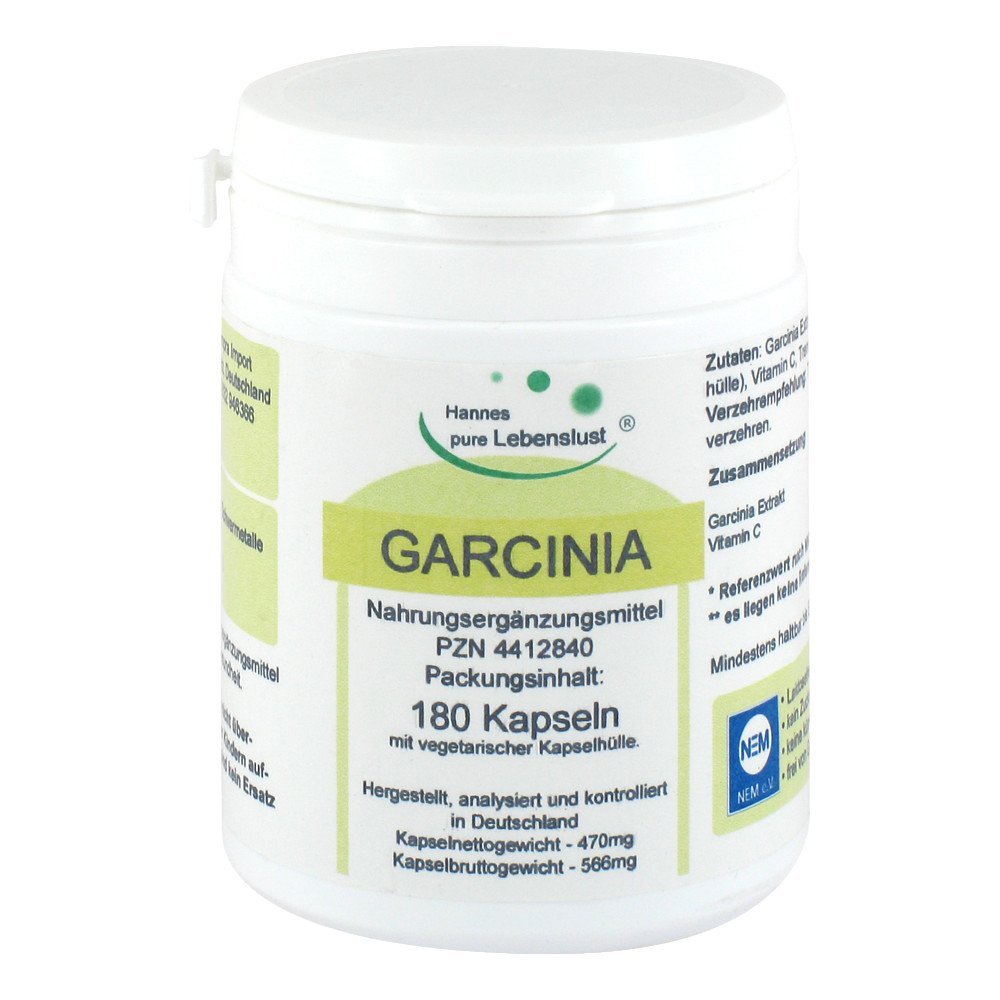G & M Naturwaren Import GmbH & Co. KG Garcinia Cambogia 60% Vegi Kapseln 04412840