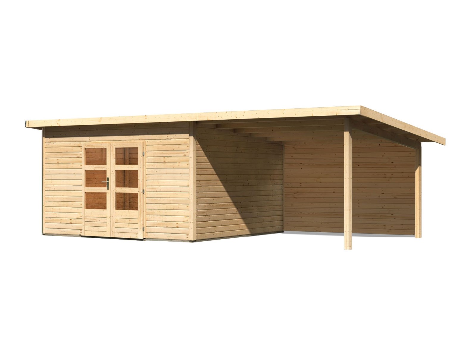 KARIBUHOLZT SH Northeim 5 natur369x369x229 mit AD AD 3,3m, 28mm RW 16905610