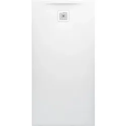 LAUFEN Pro Duschwanne H2129530000001 Marbond Ablauf kurze Seite weiss