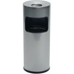 Durable Safe, Abfalleimer, Silber