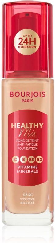 Bourjois Healthy Mix radiance moisturising foundation 24 h shade 52.5N Rose Beige 30 ml