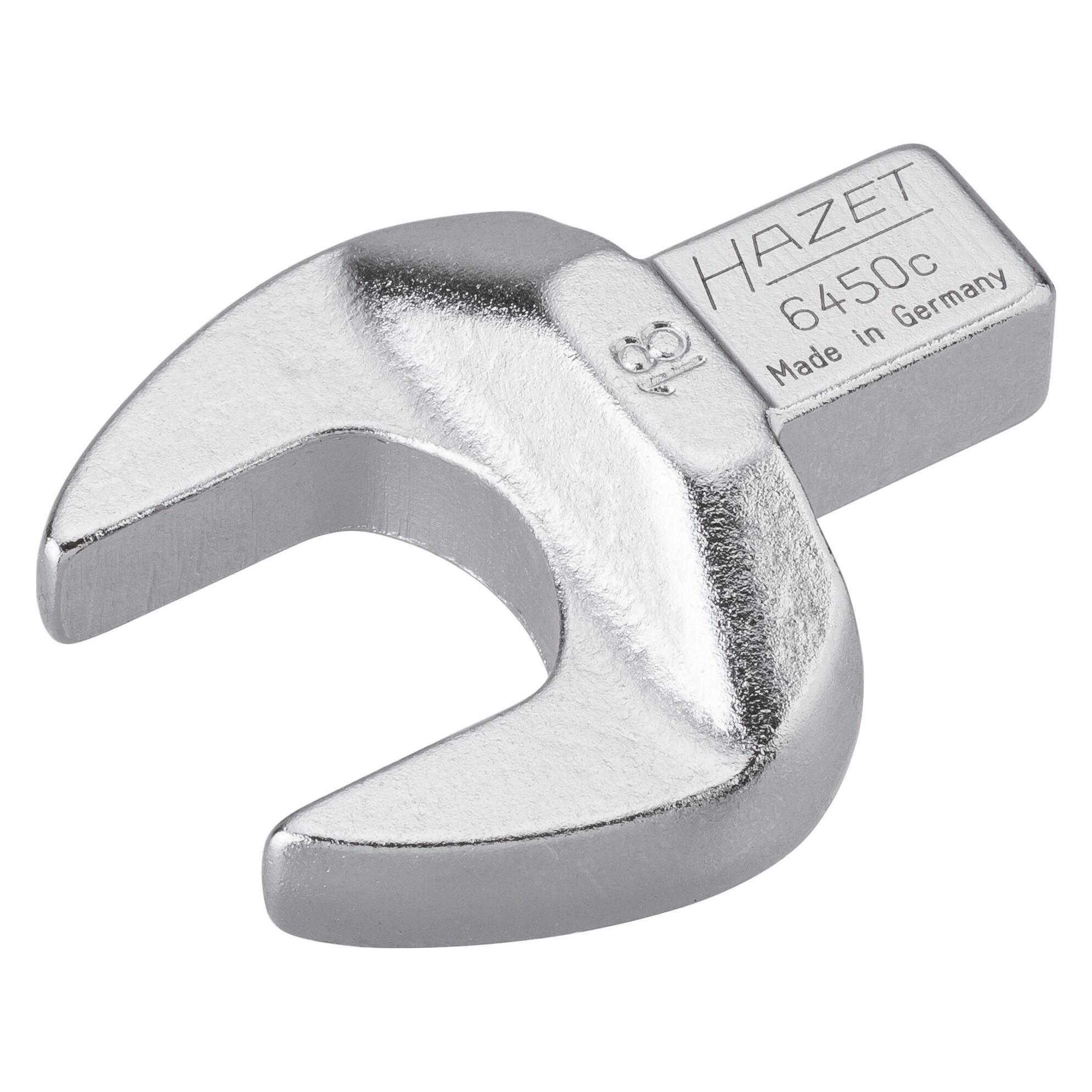 Hazet Einsteck-Maulschlüssel 6450C-18 Einsteck-Vierkant 9 x 12 mm Aussen Sechskant Profil 18 m... (18 mm) (6450C-18)