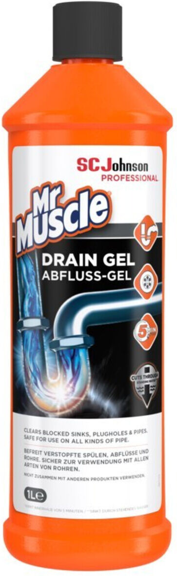 Stoko Mr Muscle Abfluss-Gel 1 L Flasche ; SC Johnson Professional (308557)
