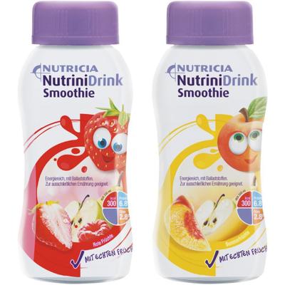 Nutrinidrink Smoothie Mischkarton 32x200 ml Flüssigkeit