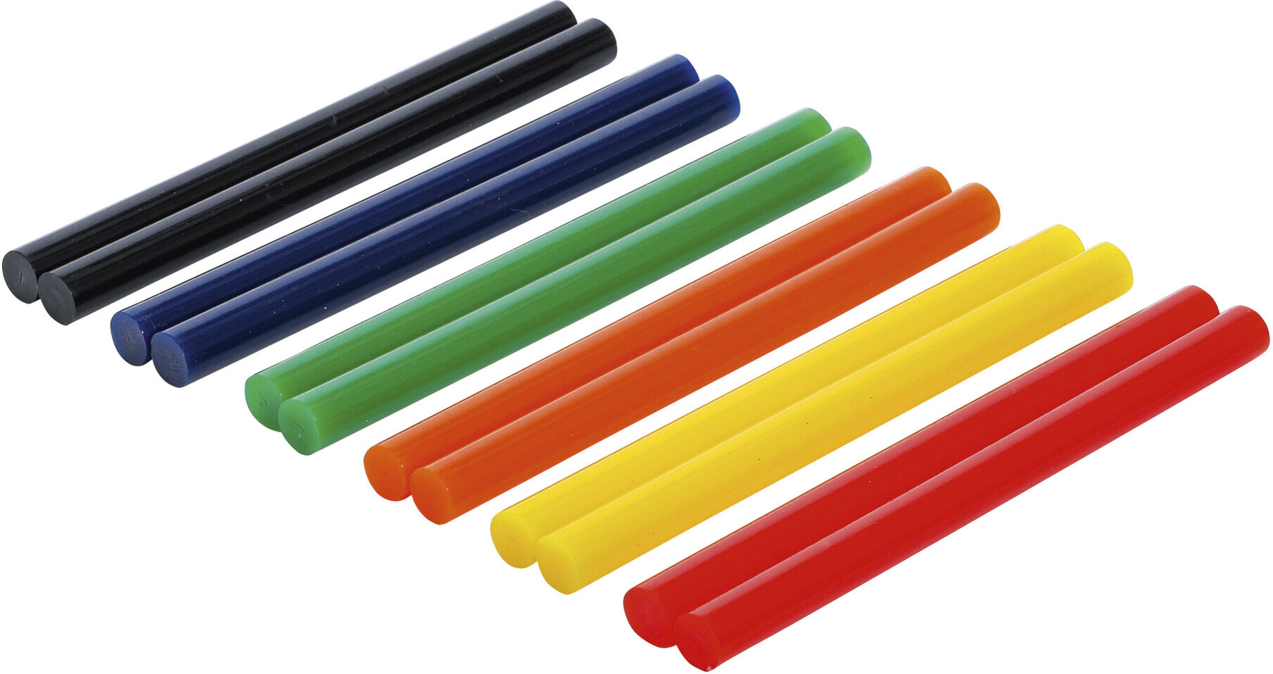 BGS Do it yourself Heißklebe-Patronen bunt Ø 11 mm, 150 mm 12-tlg. (80847)