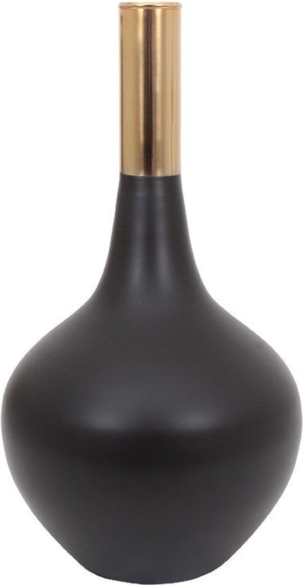 Kohler Vaas Sonia Black/Gold H 48 cm