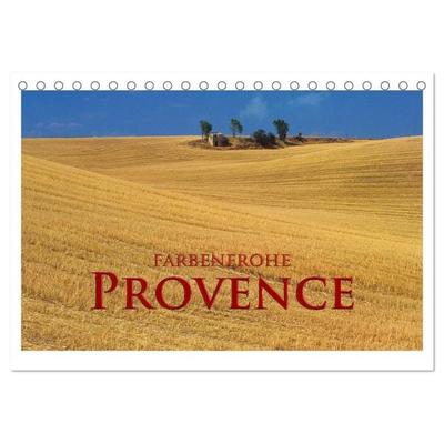 Farbenfrohe Provence (Tischkalender 2027 DIN A5 quer), CALVENDO Monatskalender
