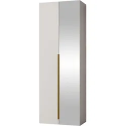 KLEIDERSCHRANK Kerkin 2D mit Spiegel