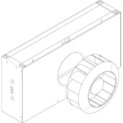 BOSCH Ersatzteil TTNR: 87186664040 Gebläse (links)