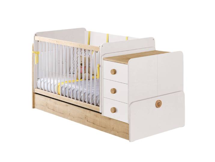 Babybett Baby Natura Umbaubar Klein