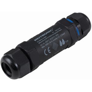 Heitronic Kabelverbinder 45611, IP68 wasserdicht, für 8-14 mm Kabel-Ø, 5-polig