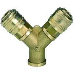 Einhell Kompressoren-Zubehör Verteiler, 2 Schnellk, R3/8"IG 4139680