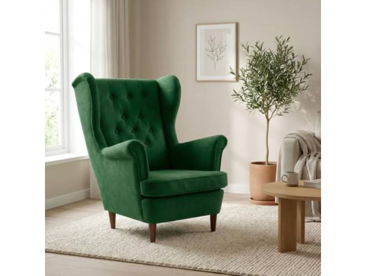 Family Meble Ohrensessel Diana Monolit – skandinavischer Sessel – Variante Diana Monolit 37