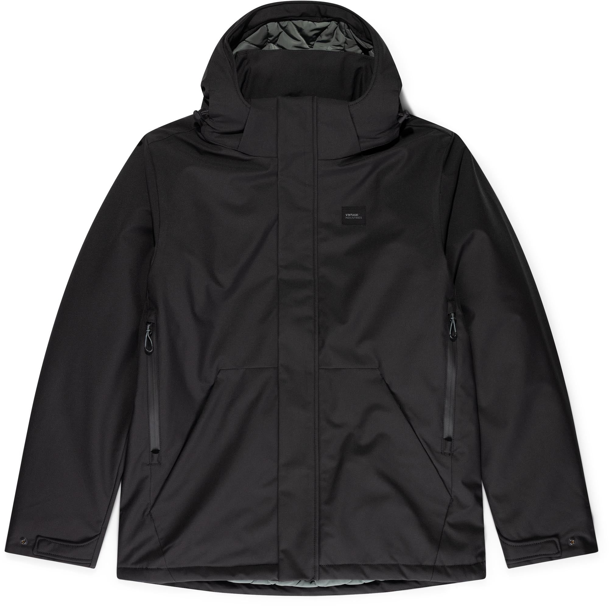 Vintage Industries Kristian wasserdichte Jacke 30132-black-XXL