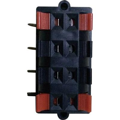 TRU COMPONENTS 737763 Lautsprecher-Steckverbinder Buchse, Einbau horizontal Polzahl: 8 Schwarz 1 St.
