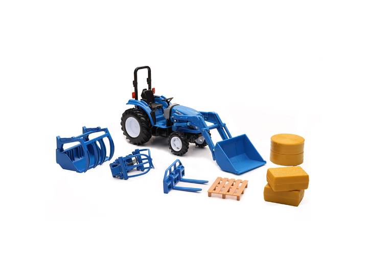 COFFRET TRACTEUR NEW HOLLAND BOOMER 55 1/20° + ACCESS.