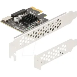 DELOCK 90344 - PCI PCIe x1 > 1x intern USB 3.0 Type-E , 1x intern 19 Pin