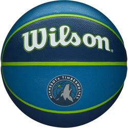 Wilson NBA Minnesota Timberwolves Team Tribute Basketball blue 7