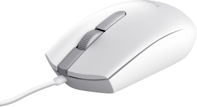 Trust TM-101 Wired Optical Mouse - White