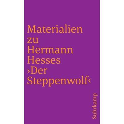 Materialien zu Hermann Hesses »Der Steppenwolf«, Taschenbuch von Hermann Hesse, Suhrkamp, 978-3-518-36553-3