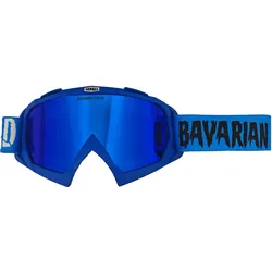 Broken Head Crossbrille MX-2 Goggle Bavarian Patriot Blau Verspiegelt