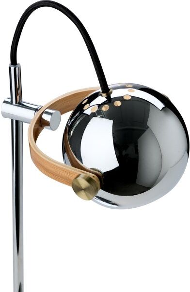 Halo Design Dc Genopladelig Bordlampe, Krom