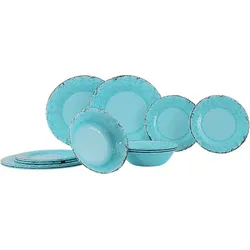 Gimex Stone Line Geschirr-Set 12-tlg. opal für 4 Personen