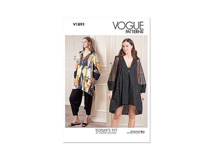 Vogue Patterns V1891A mist sportkleding A (A-B-C-D-E-F-G-H-I-J)