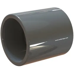 PVC-Übergangs-Muffe 50mm auf 1-1/2 Zoll british imperial