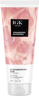 IGK Strawberry Milkshake Color Depositing Mask