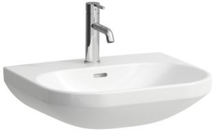 Laufen Lua Waschtisch H8110810001421 55x46cm, weiß, ohne Überlauf, ohne Hahnloch