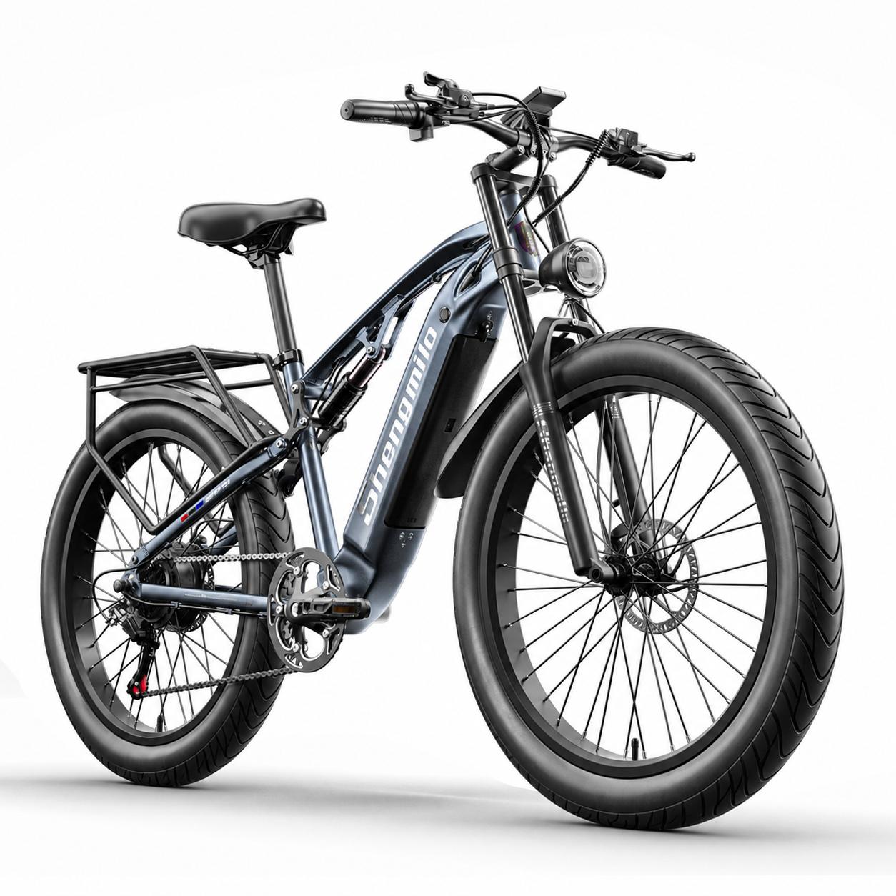 MX05 SUPER E-Mountainbike, 48V 17,5Ah, Zoom-Hinterbremse, max. 150 kg, Aluminiumrahmen