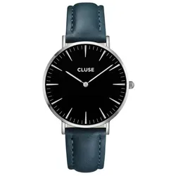 CLUSE - LA BOHÈME - silver black - petrol / 38 MM