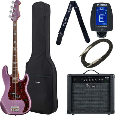 Harley Benton MV-4P Burgundy Mist Set Burgundy Mist
