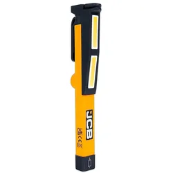JCB LED Inspektionsleuchte 200 Lumen Werkstattlampe Magnet Haken Gürtelclip IP43