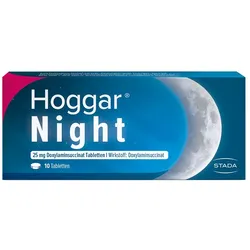 Hoggar® Night Schlaftabletten bei akuten Schlafstörungen 10 St