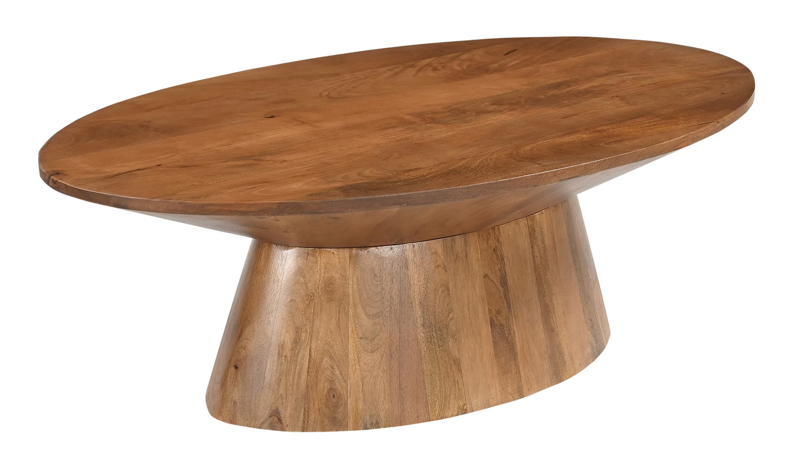 Artistiq Living Elicia Ovale Salontafel van Mangohout - Bruin