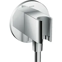 Hansgrohe Schlauchanschluss Fixfit Porter rund Axor DN15 mit Rückflussverhinderer chrom, 36733000 36733000