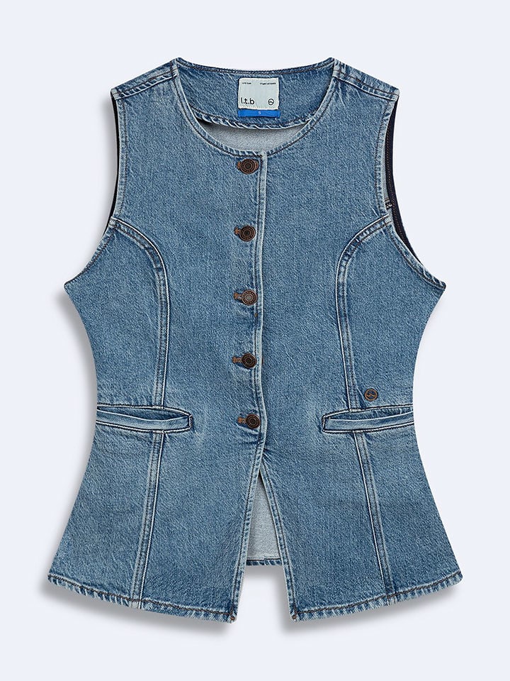 LTB Jeansweste "Diora" in Blau - S