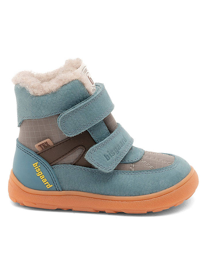 bisgaard Leder-Boots in Petrol - 25