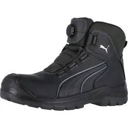 Sicherheitshochschuhe S3 "CASCADES DISC MID" - 47 - schwarz
